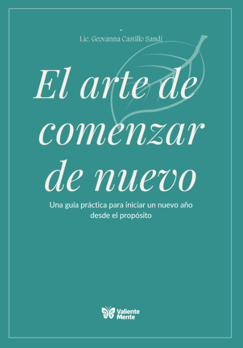 Portada del libro El arte de comenzar de nuevo — Geovanna Castillo